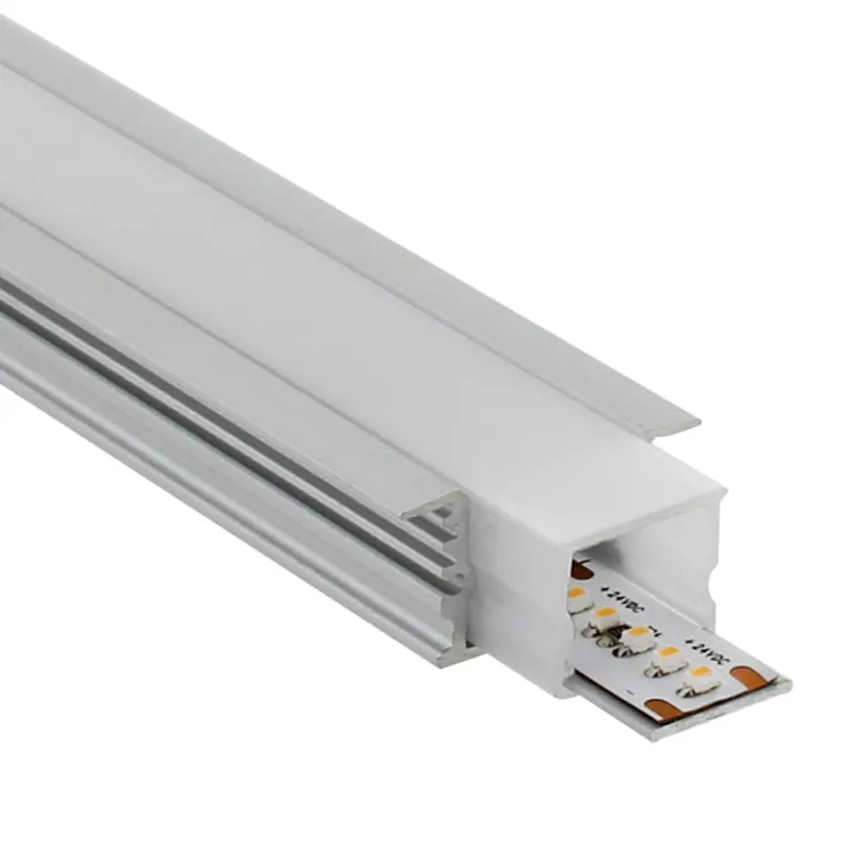 Perfil aluminio KOR IN para tiras LED, 2 metros, IP67