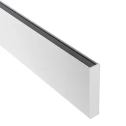 Perfil aluminio PHANTER S1 para tiras LED, 2 metros, blanco