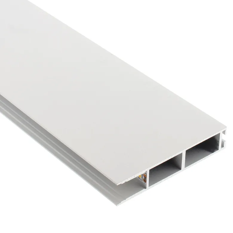 Perfil aluminio PHANTER S1 para tiras LED, 2 metros, blanco
