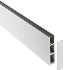 Perfil aluminio PHANTER S1 para tiras LED, 2 metros, blanco