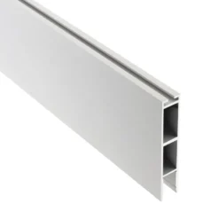 Perfil aluminio PHANTER S1 para tiras LED, 2 metros, blanco