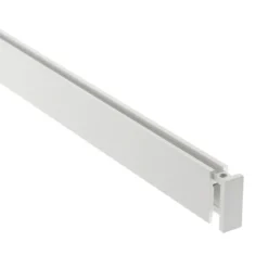 Perfil aluminio PHANTER S2 para tiras LED, 1 metro, blanco