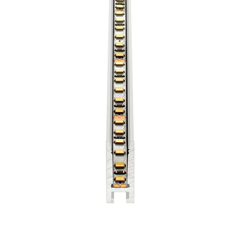 Perfil aluminio PHANTER S2 para tiras LED, 1 metro, blanco