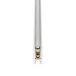 Perfil aluminio PHANTER S2 para tiras LED, 2 metros, blanco