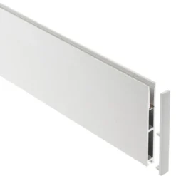 Perfil aluminio PHANTER S3 para tiras LED, 2 metros, blanco