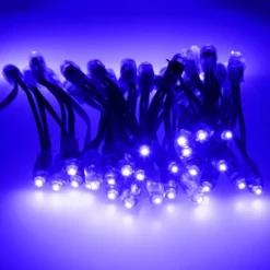 Pixel Led Azul, Ø12mm, 50 led, 0,3W/led, DC5V