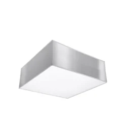 Plafón HORUS gris, E27