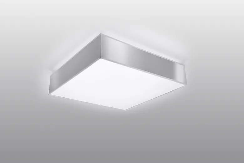 Plafón HORUS gris, E27