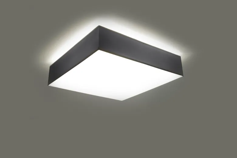 Plafón HORUS gris, E27