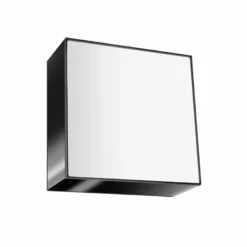 Plafón HORUS negro, E27