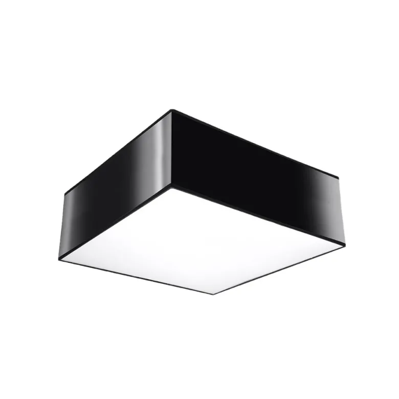 Plafón HORUS negro, E27