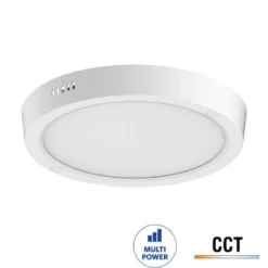 Plafón KRAMFOR 18W CCT y potencia ajustable para techo
