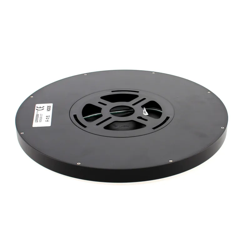 Plafón Led MOON KRAMFOR 22W, Ø300mm, CCT, regulable, negro