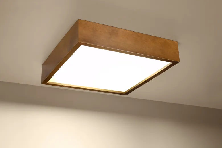 Plafon de MADERA 385 roble, E27