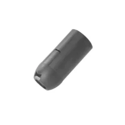 Portalámparas casquillo E14 negro
