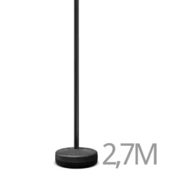Poste farola portátil acero galvanizado modular 2,7m