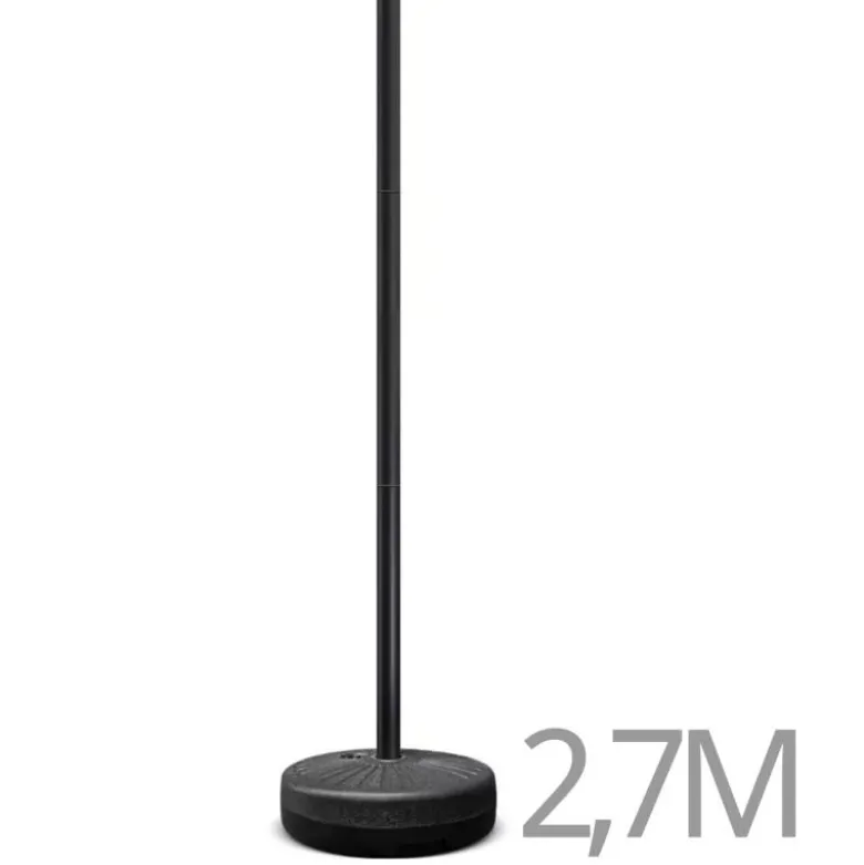 Poste farola portátil acero galvanizado modular 2,7m