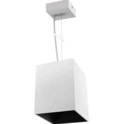 PROLUX Suspend Housing Square 135, lámpara de techo blanca
