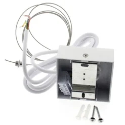 PROLUX Suspend Housing Square 135, lámpara de techo blanca