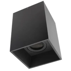 PROLUX Suspend Housing Square 135, lámpara de techo negra