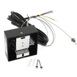 PROLUX Suspend Housing Square 135, lámpara de techo negra