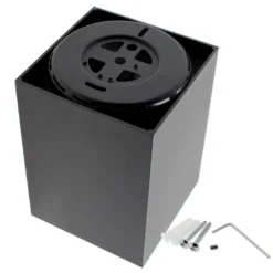 PROLUX Suspend Housing Square 135, lámpara de techo negra