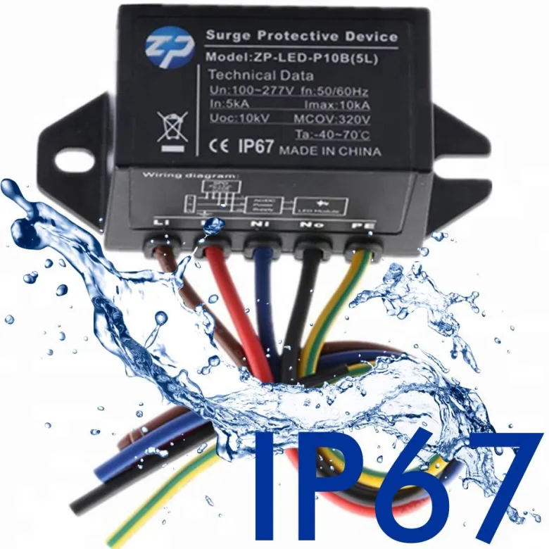 Protector Sobretensiones Transitorias de hasta 10Kv