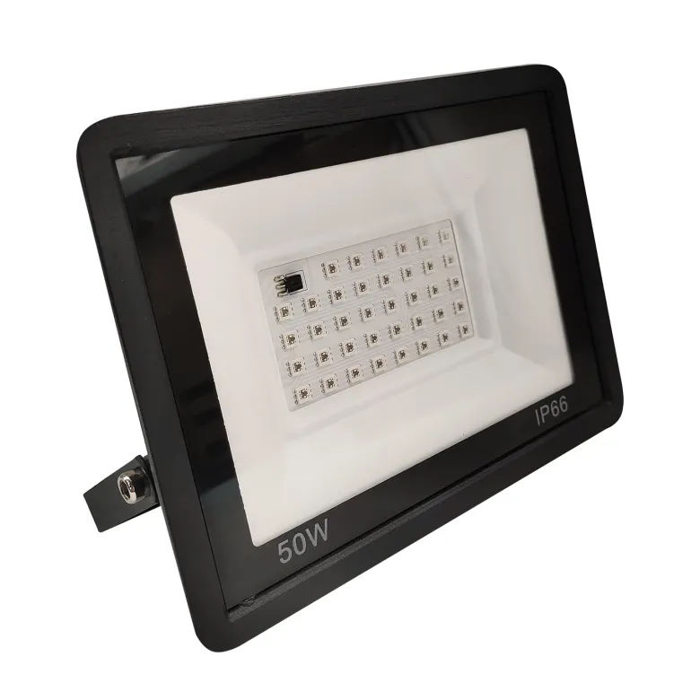 Proyector LED RGB, 50W + mando a distancia