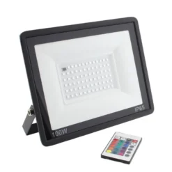 Proyector LED RGB, 100W + mando a distancia