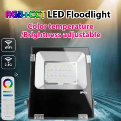 Proyector RGB+CCT Nichia Led, 20W, RF