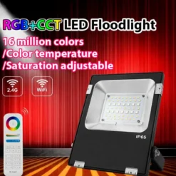 Proyector RGB+CCT Nichia Led, 20W, RF