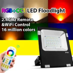 Proyector RGB+CCT Nichia Led, 20W, RF