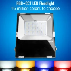 Proyector RGB+CCT Nichia Led, 50W, RF