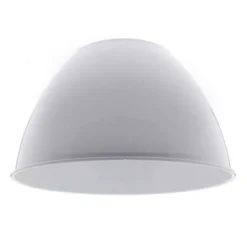 Reflector aluminio 60º para lámpara industrial, Ø174mm, blanco