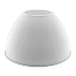 Reflector aluminio 60º para lámpara industrial, Ø174mm, blanco