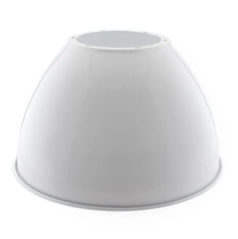 Reflector aluminio 60º para lámpara industrial, Ø174mm, blanco