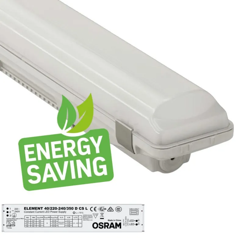 Regleta Estanca Led 35W-30W-25W-20W OSRAM Driver, 120cm