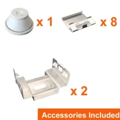 Regleta Estanca Led 35W-30W-25W-20W OSRAM Driver, 120cm
