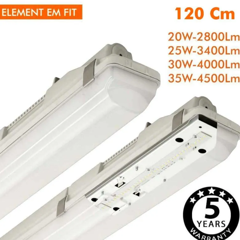Regleta Estanca Led 35W-30W-25W-20W OSRAM Driver, 120cm