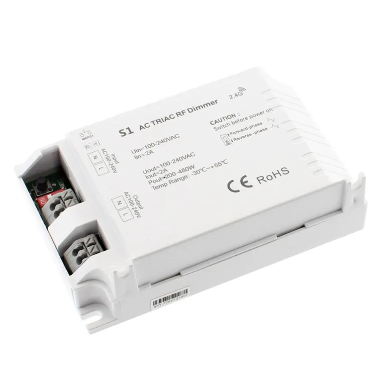 Regulador TRIAC Dimmer S1, 280W, RF