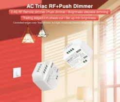 Regulador TRIAC Dimmer 300W, RF-multifunción C1