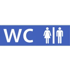 Señal de baño. Señalética SL54 para BIGLUX.