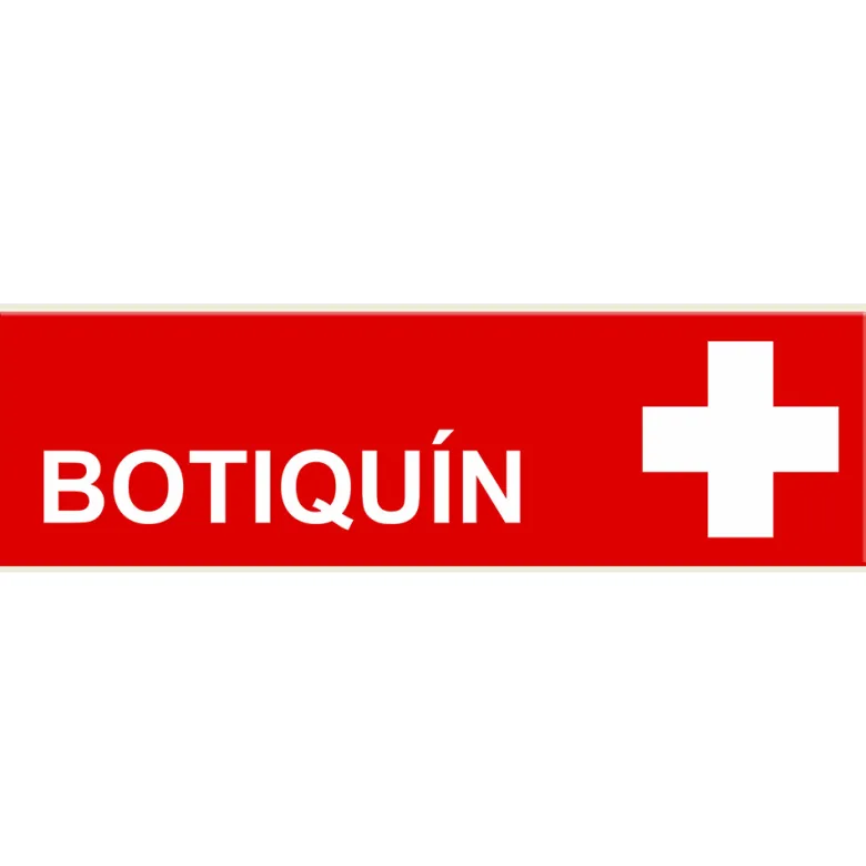 Señal de Botiquín. Señalética SL59 para BIGLUX