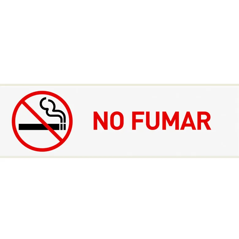 Señal de No Fumar. Señalética SL61 para BIGLUX