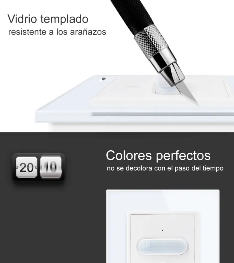Sensor de movimiento PIR, blanco LIVOLO