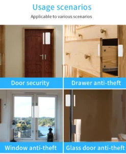 Sensor WiFi Detección Apertura de Puertas y Ventanas