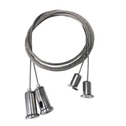 Set de 2 cables de suspensión 1m