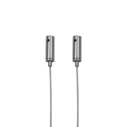 Set de 2 cables de suspensión 2m para perfiles y carriles