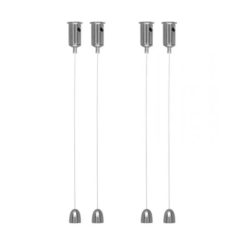 Set de 4 cables de suspensión para instalación de panel led 1m