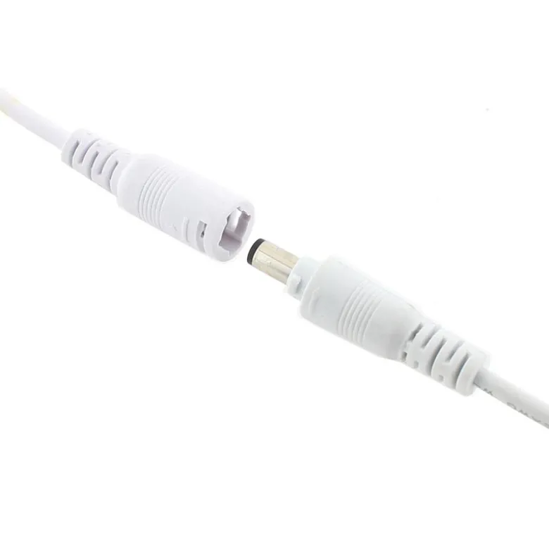 Set dos cables de conexión con conectores DC Macho-Hembra